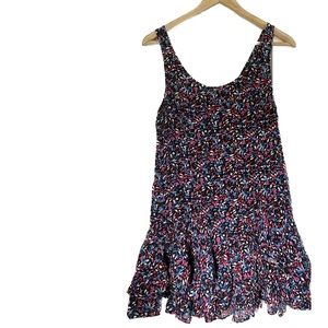 Free People ruffled tunic dress |size 4